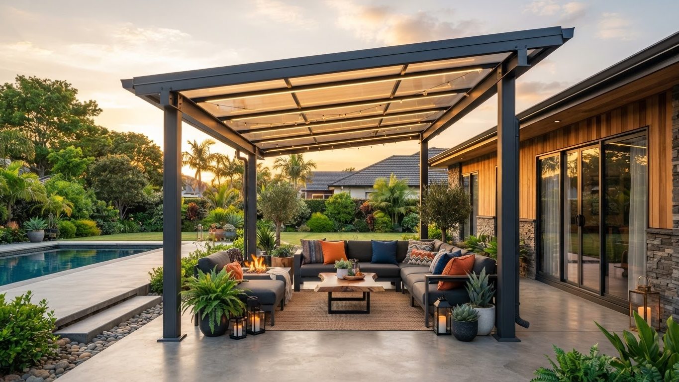 Pergola & Patio Concept 06 — large format concept visual