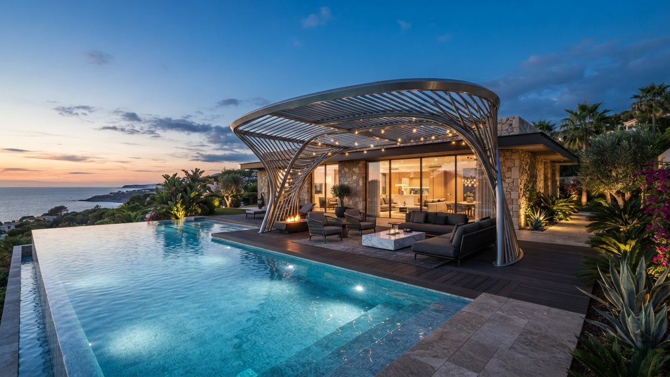 Pergola & Patio Concept 07 — large format concept visual