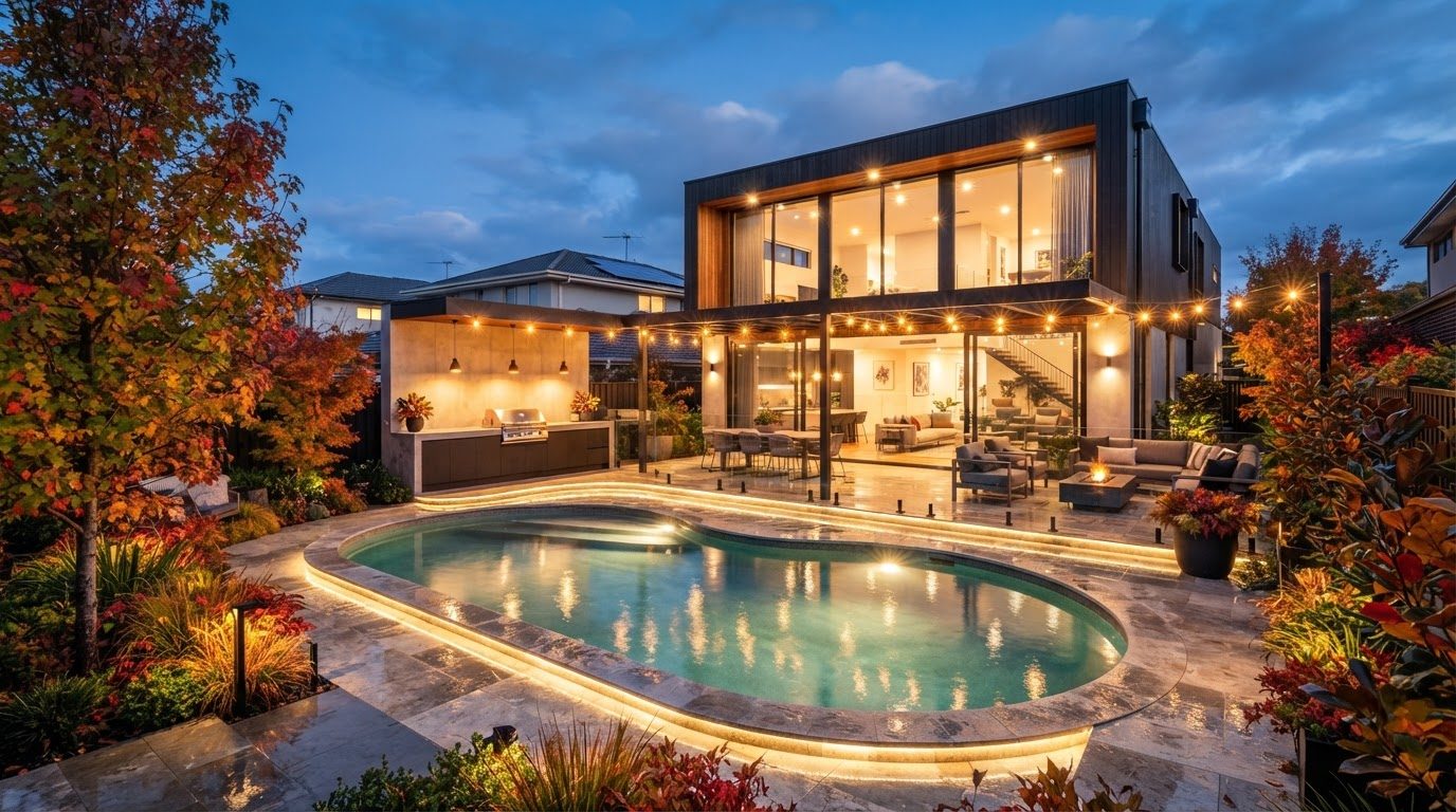 Futuristic Backyard Concept 27 — large format concept visual