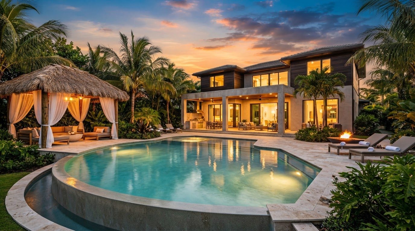 Futuristic Backyard Concept 09 — large format concept visual