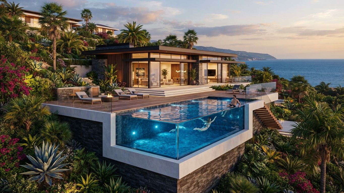Modern Swimming Pool Concept 15 — large format concept visual