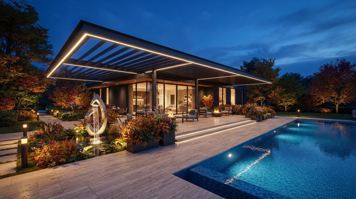 Futuristic Backyard Concept 25 — large format concept visual