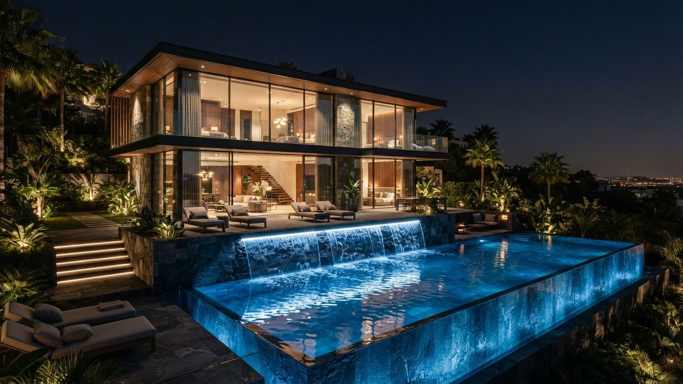 Modern Swimming Pool Concept 09 — large format concept visual