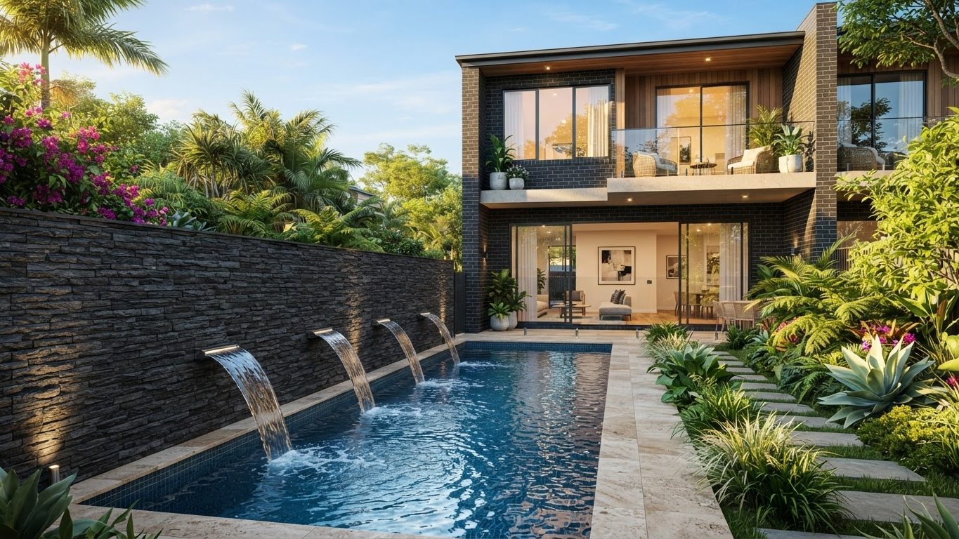 Modern Swimming Pool Concept 37 — large format concept visual