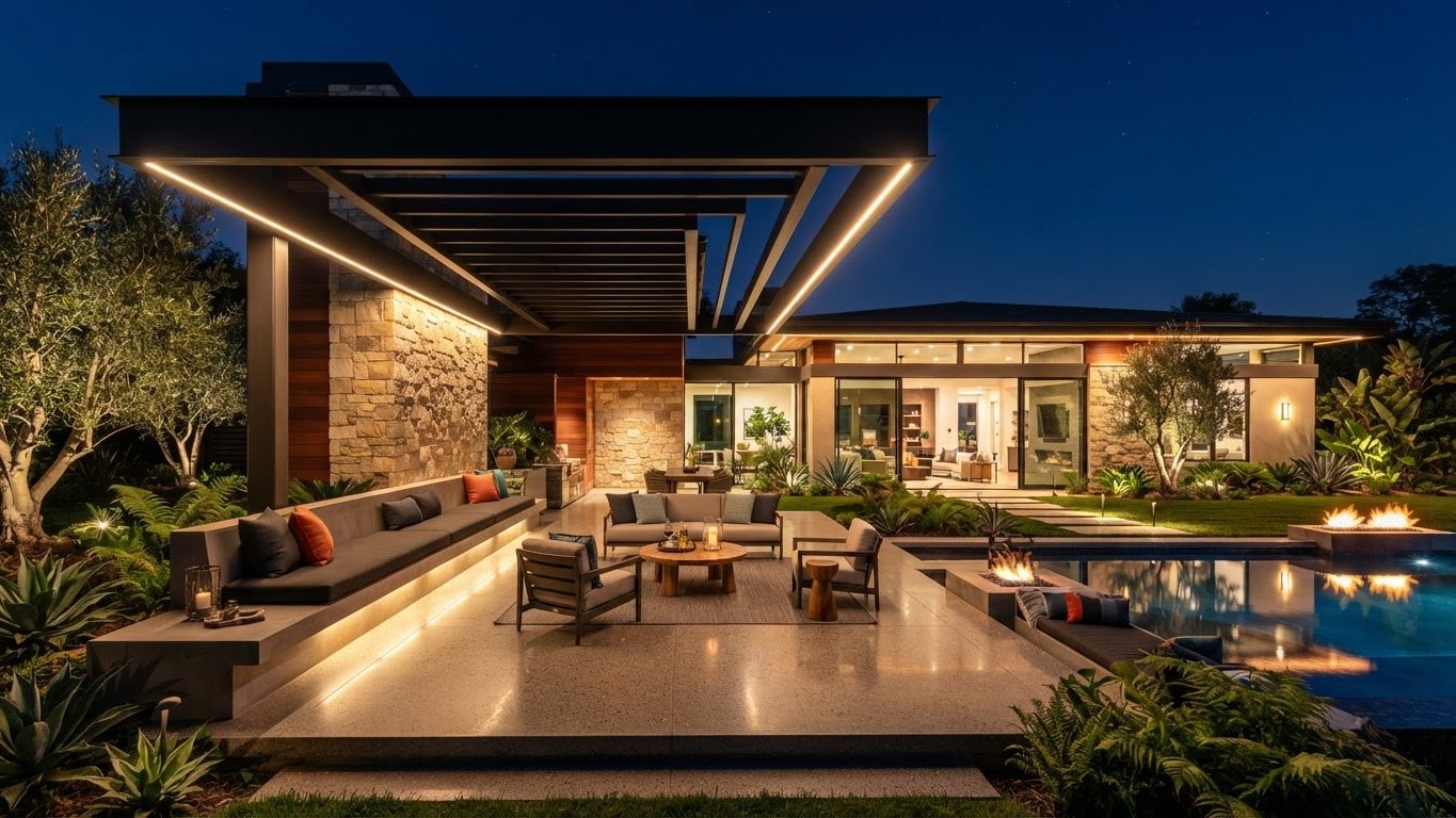 Pergola & Patio Concept 17 — large format concept visual