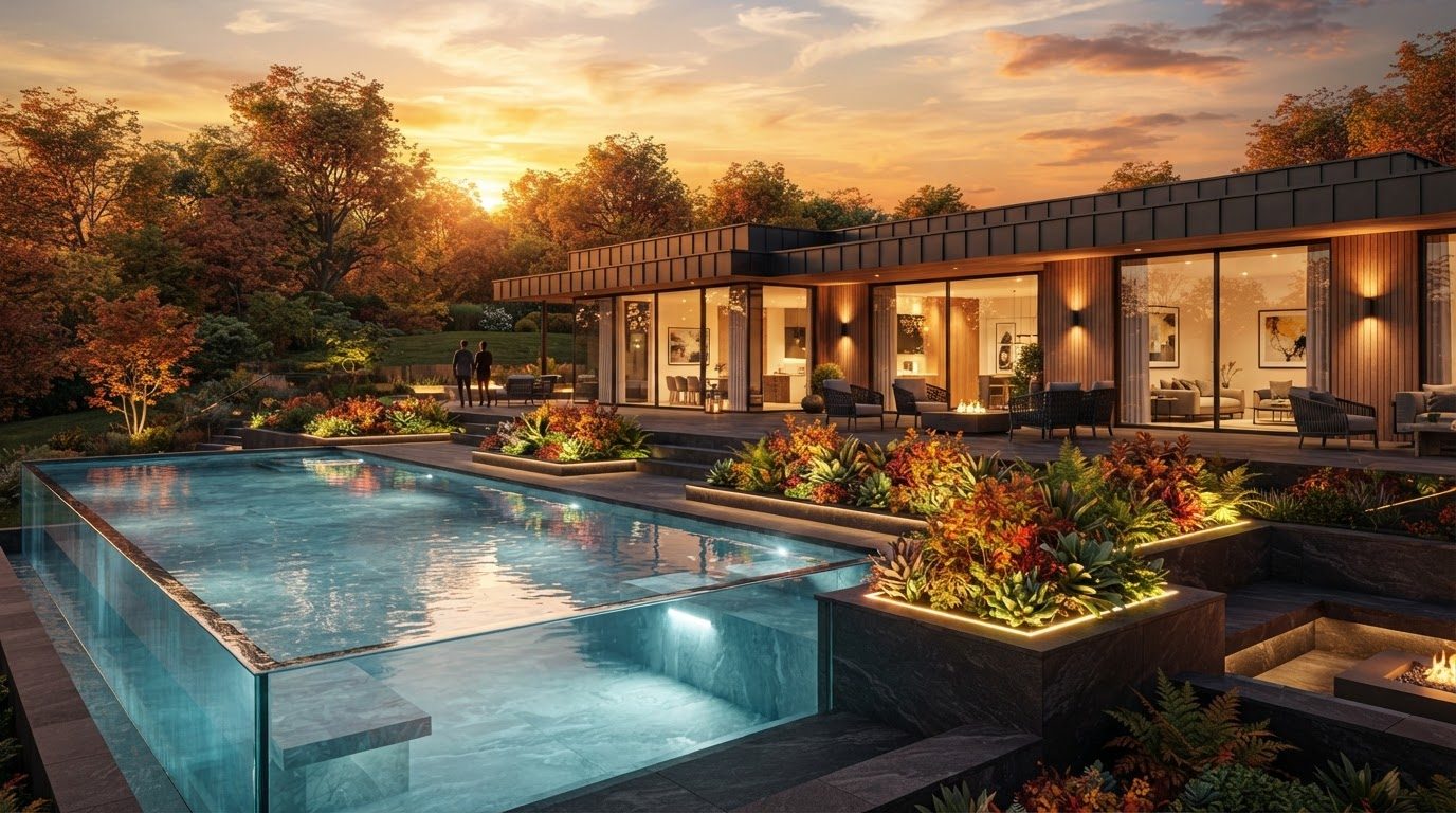 Futuristic Backyard Concept 30 — large format concept visual