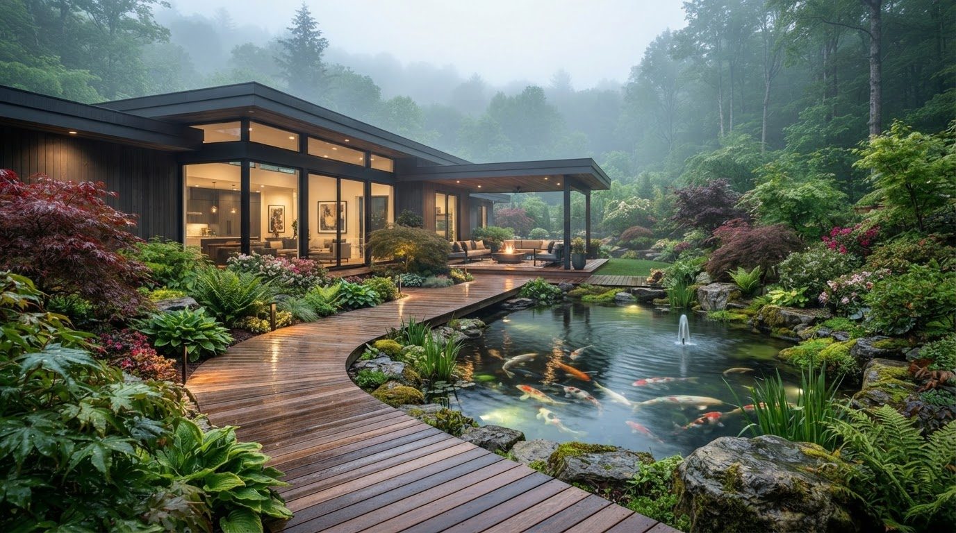 Futuristic Backyard Concept 16 — large format concept visual