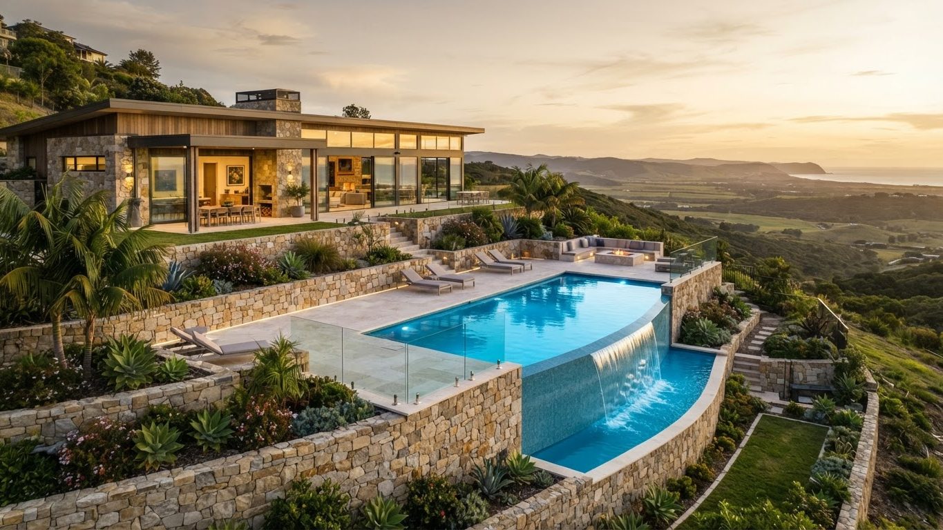 Modern Swimming Pool Concept 20 — large format concept visual