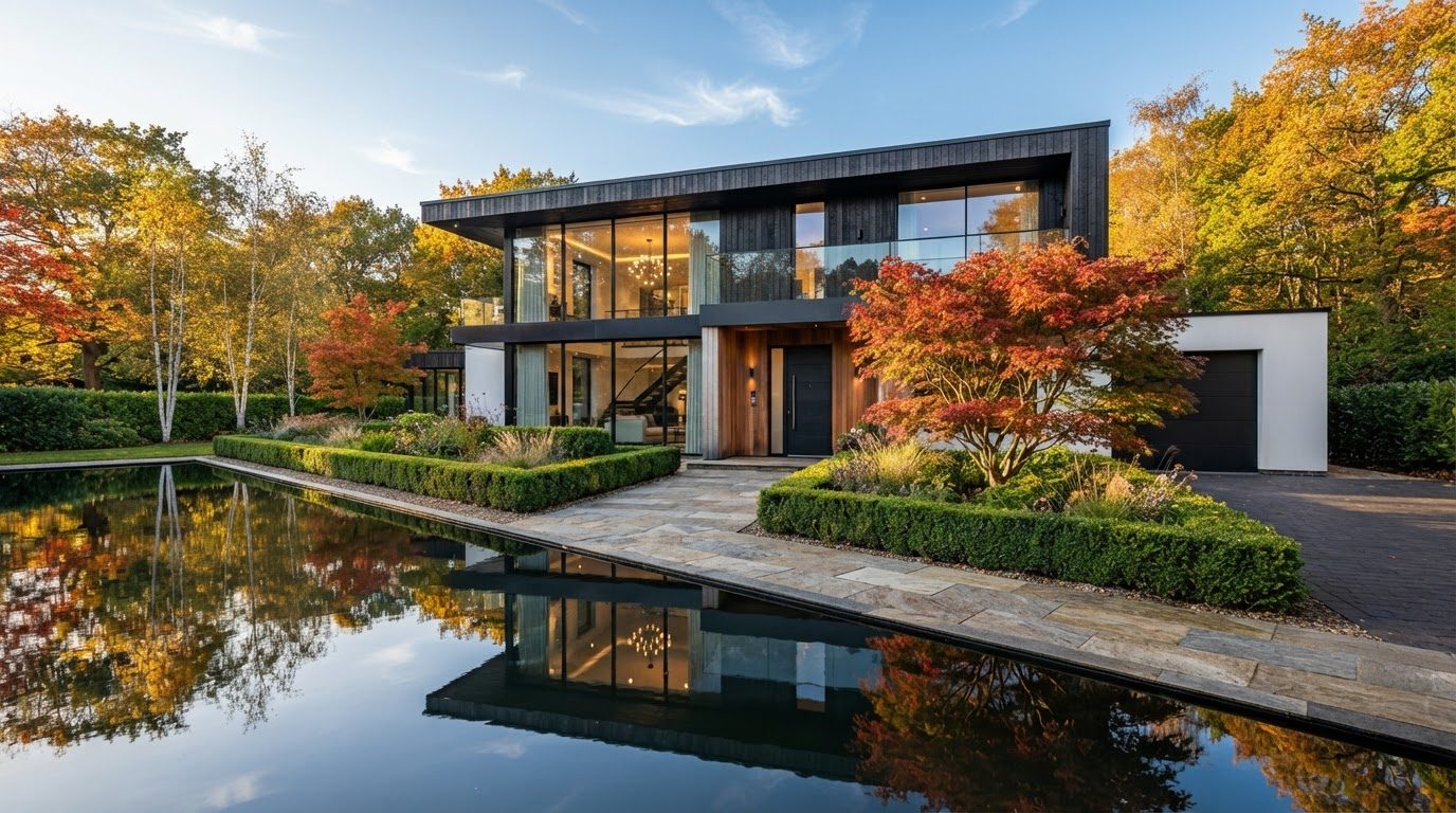 Futuristic Front Yard Concept 22 — large format concept visual