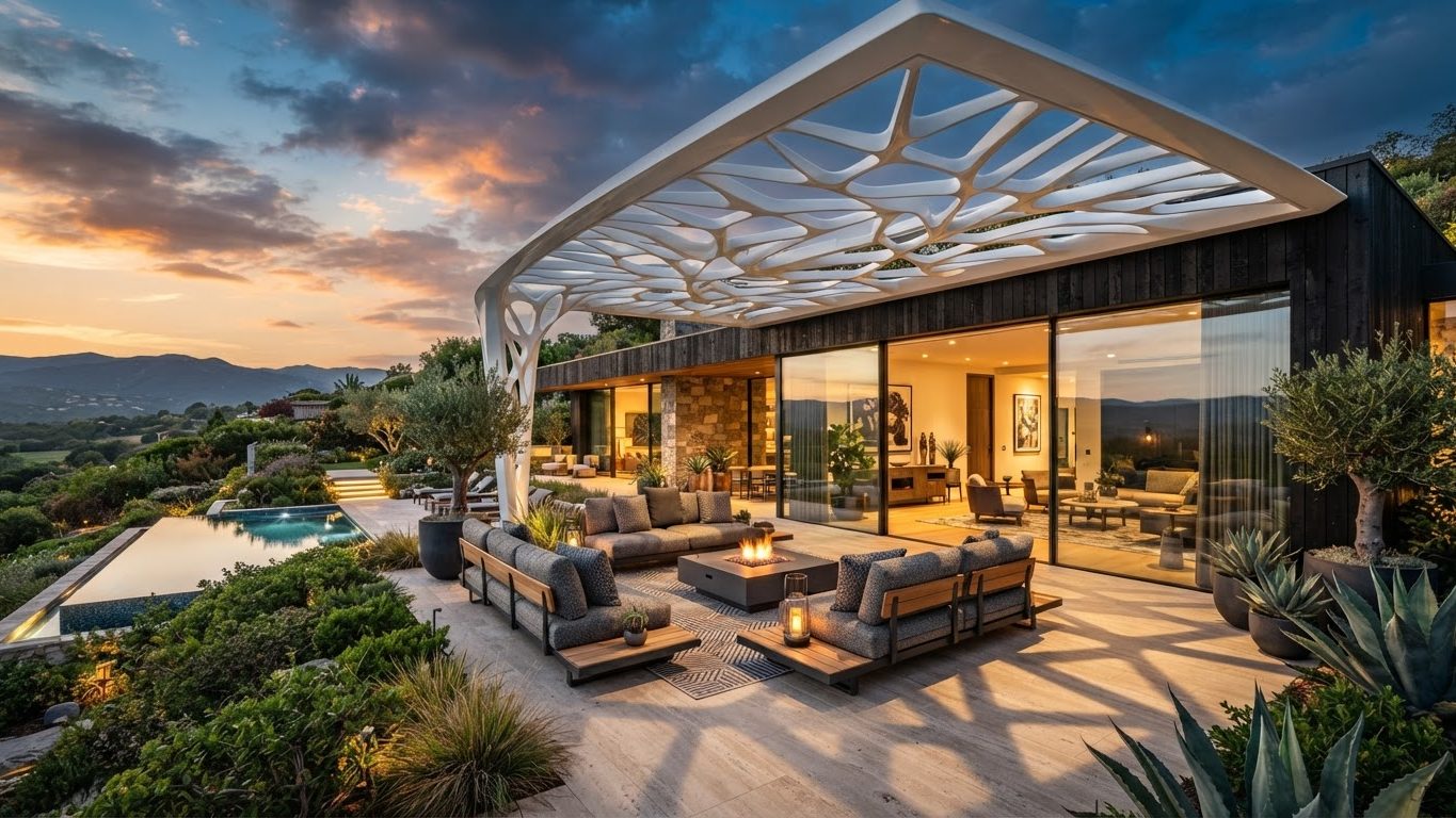 Pergola & Patio Concept 20 — large format concept visual