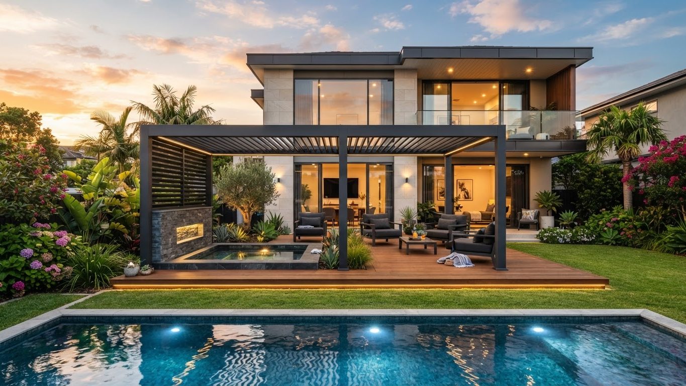 Pergola & Patio Concept 09 — large format concept visual