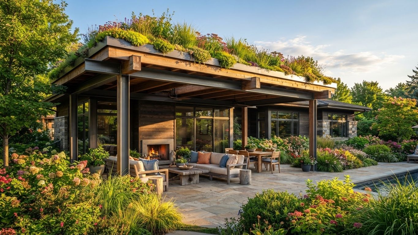 Pergola & Patio Concept 31 — large format concept visual