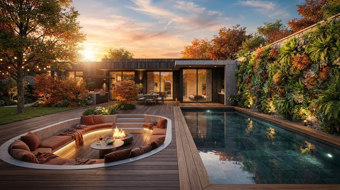 Futuristic Backyard Concept 24 — large format concept visual