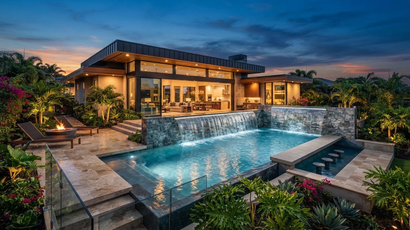 Modern Swimming Pool Concept 12 — large format concept visual
