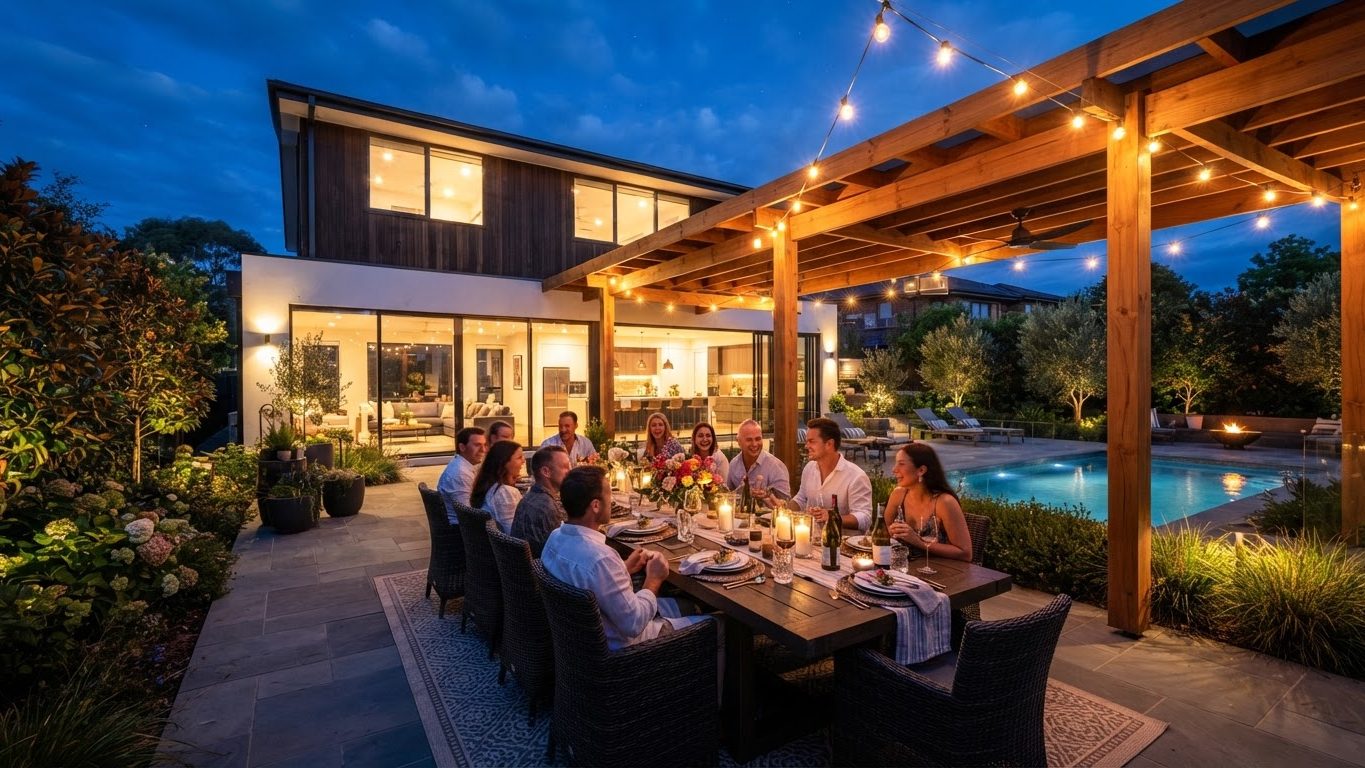 Pergola & Patio Concept 08 — large format concept visual