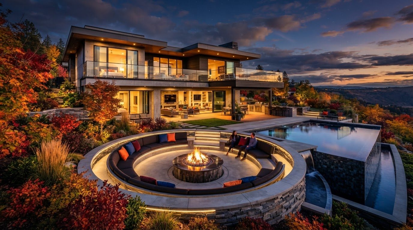 Futuristic Backyard Concept 32 — large format concept visual