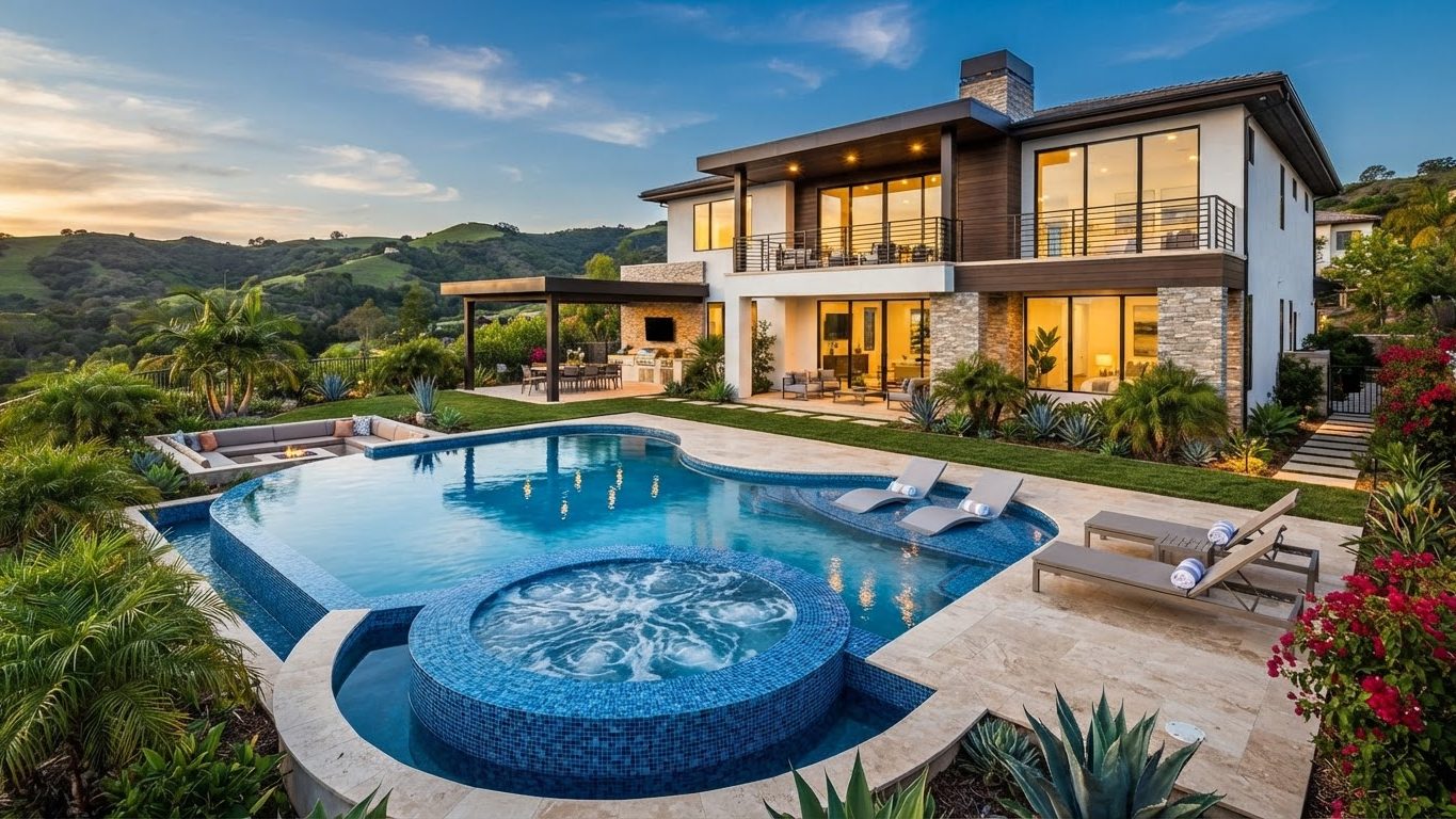 Modern Swimming Pool Concept 18 — large format concept visual