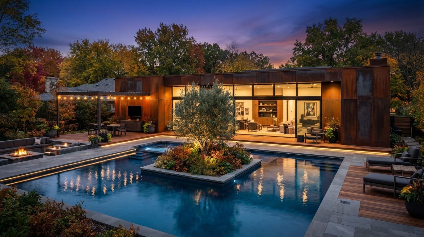 Futuristic Backyard Concept 35 — large format concept visual