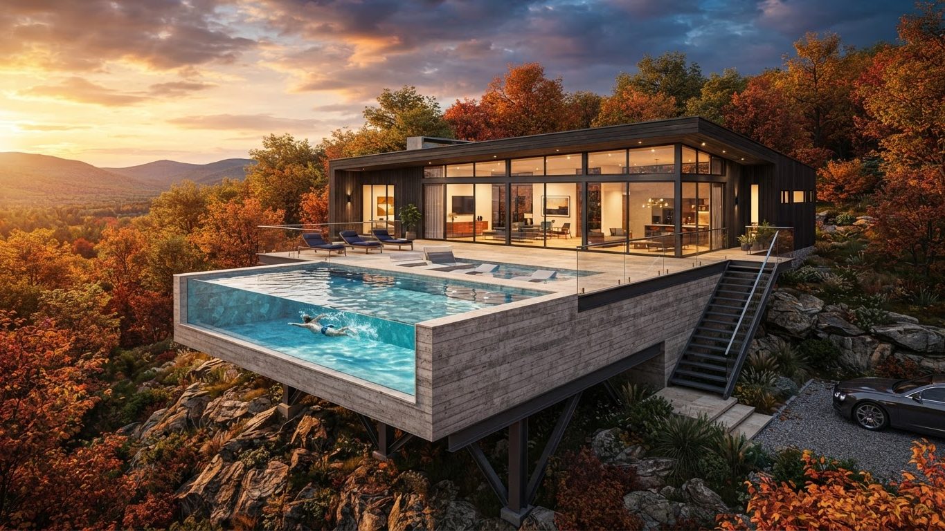 Modern Swimming Pool Concept 35 — large format concept visual