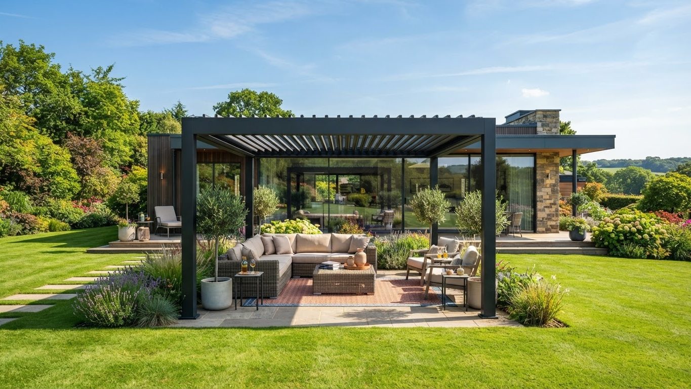 Pergola & Patio Concept 15 — large format concept visual