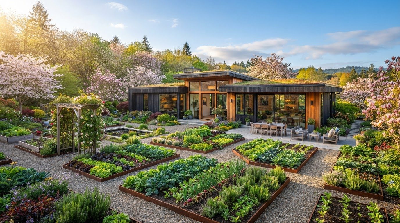 Garden Design Concept 35 — large format concept visual