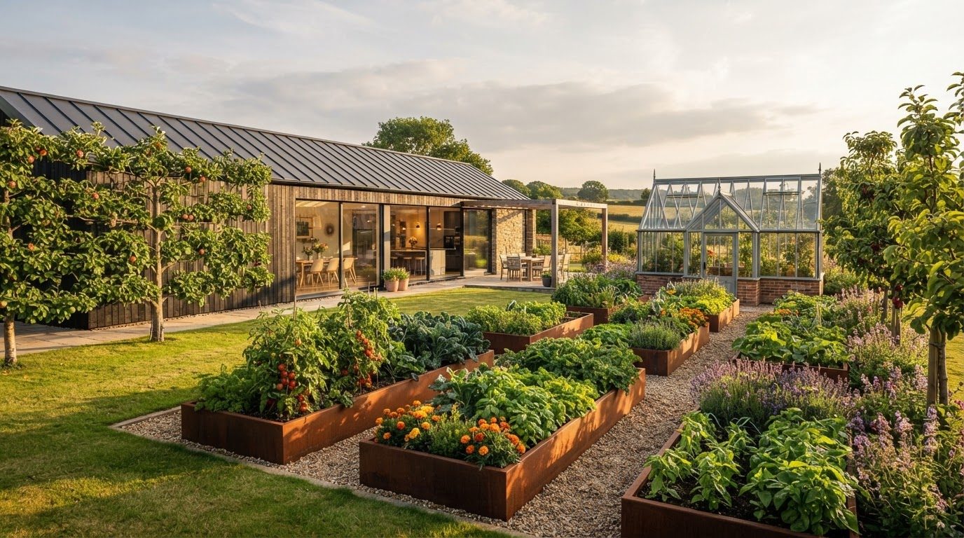 Garden Design Concept 02 — large format concept visual
