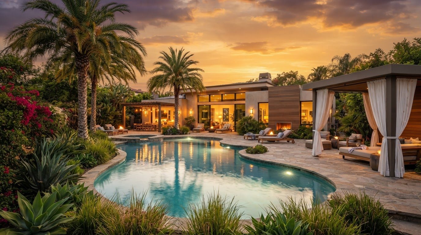 Futuristic Backyard Concept 29 — large format concept visual