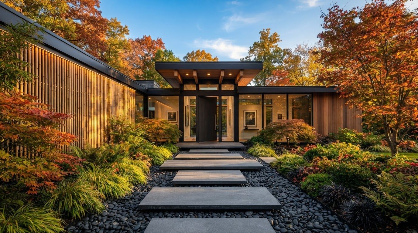 Futuristic Front Yard Concept 35 — large format concept visual