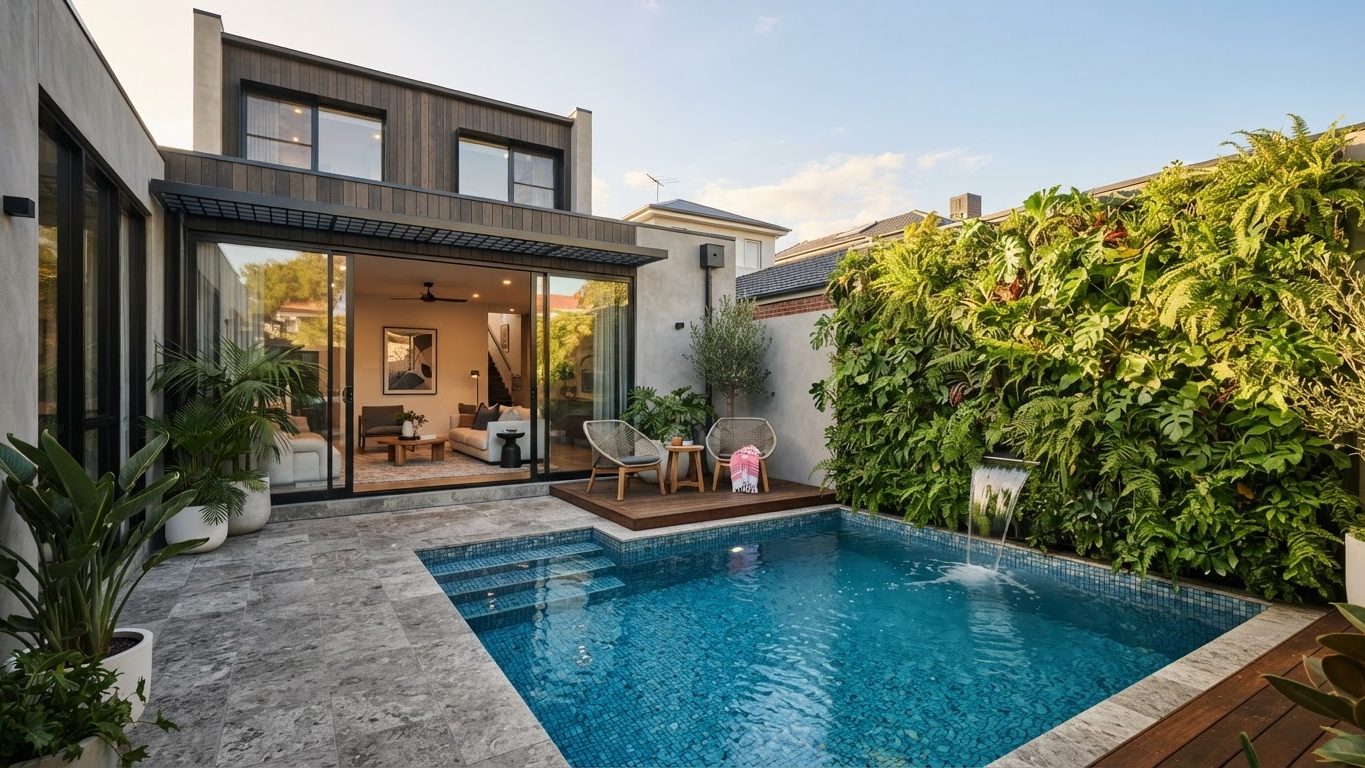 Modern Swimming Pool Concept 06 — large format concept visual