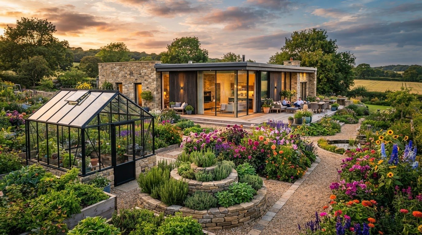 Garden Design Concept 07 — large format concept visual