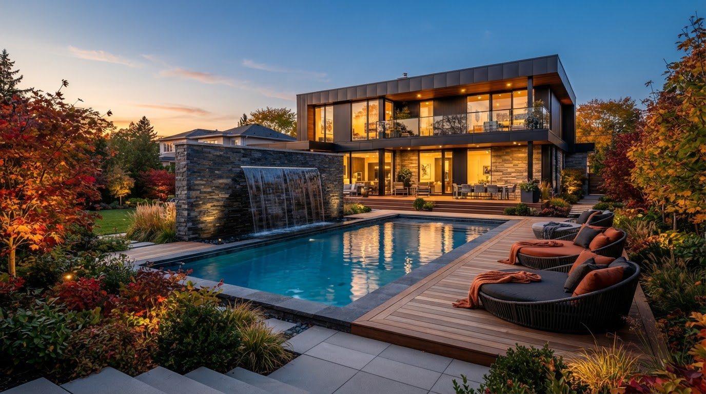 Futuristic Backyard Concept 22 — large format concept visual
