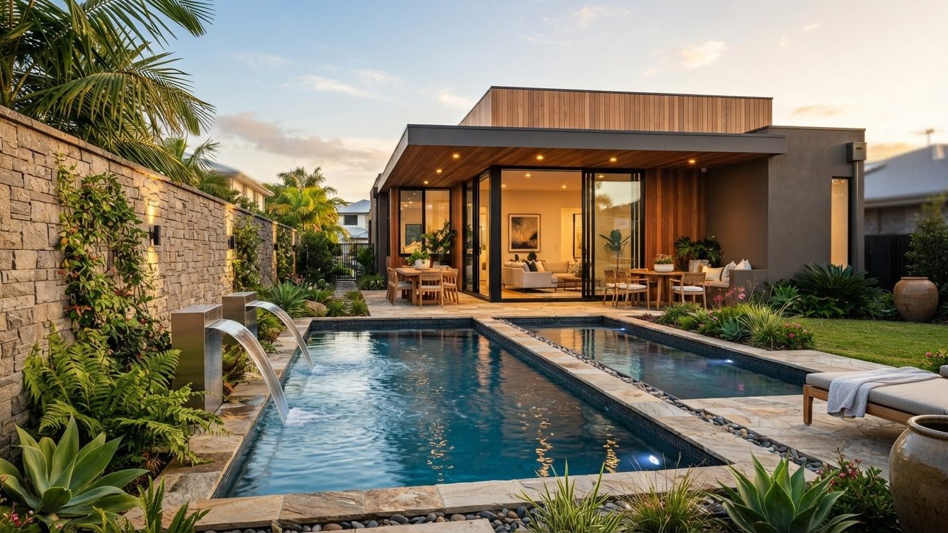 Modern Swimming Pool Concept 17 — large format concept visual