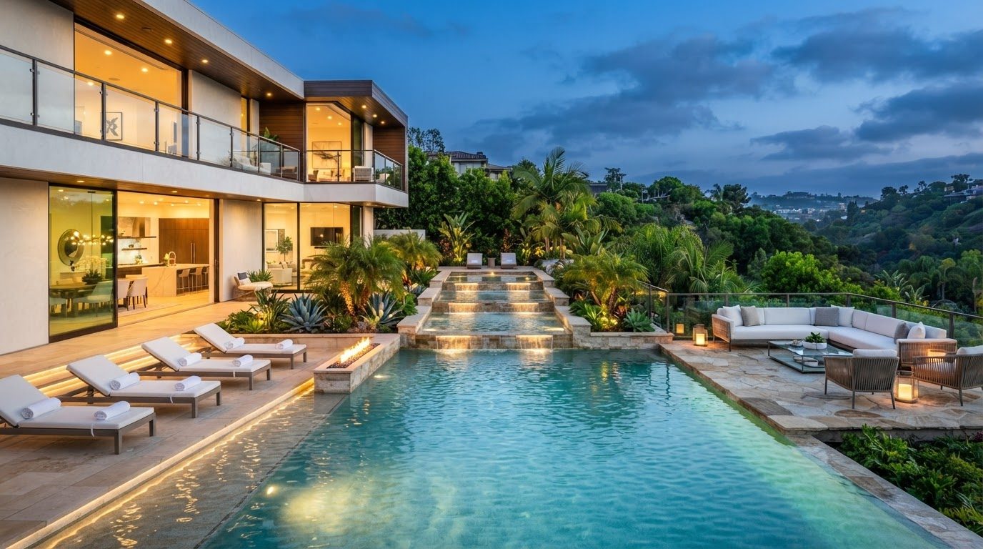 Futuristic Backyard Concept 19 — large format concept visual