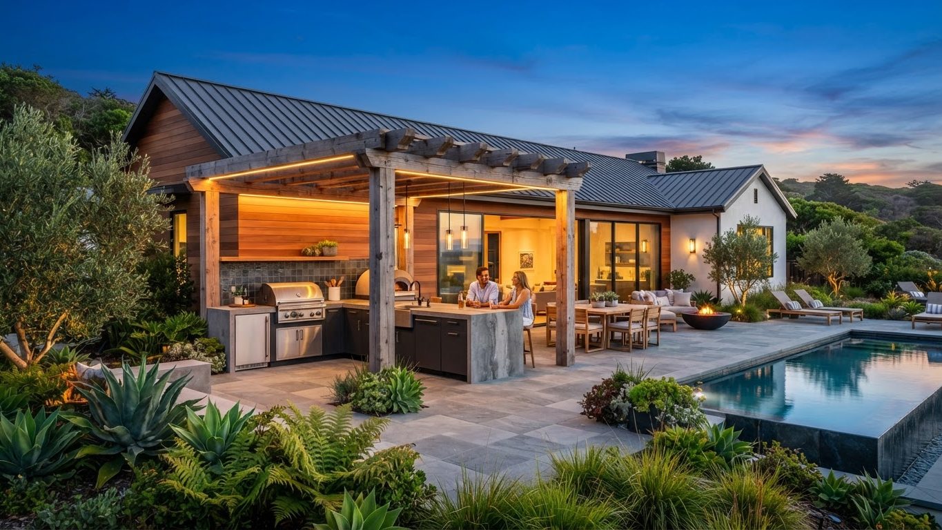 Pergola & Patio Concept 05 — large format concept visual