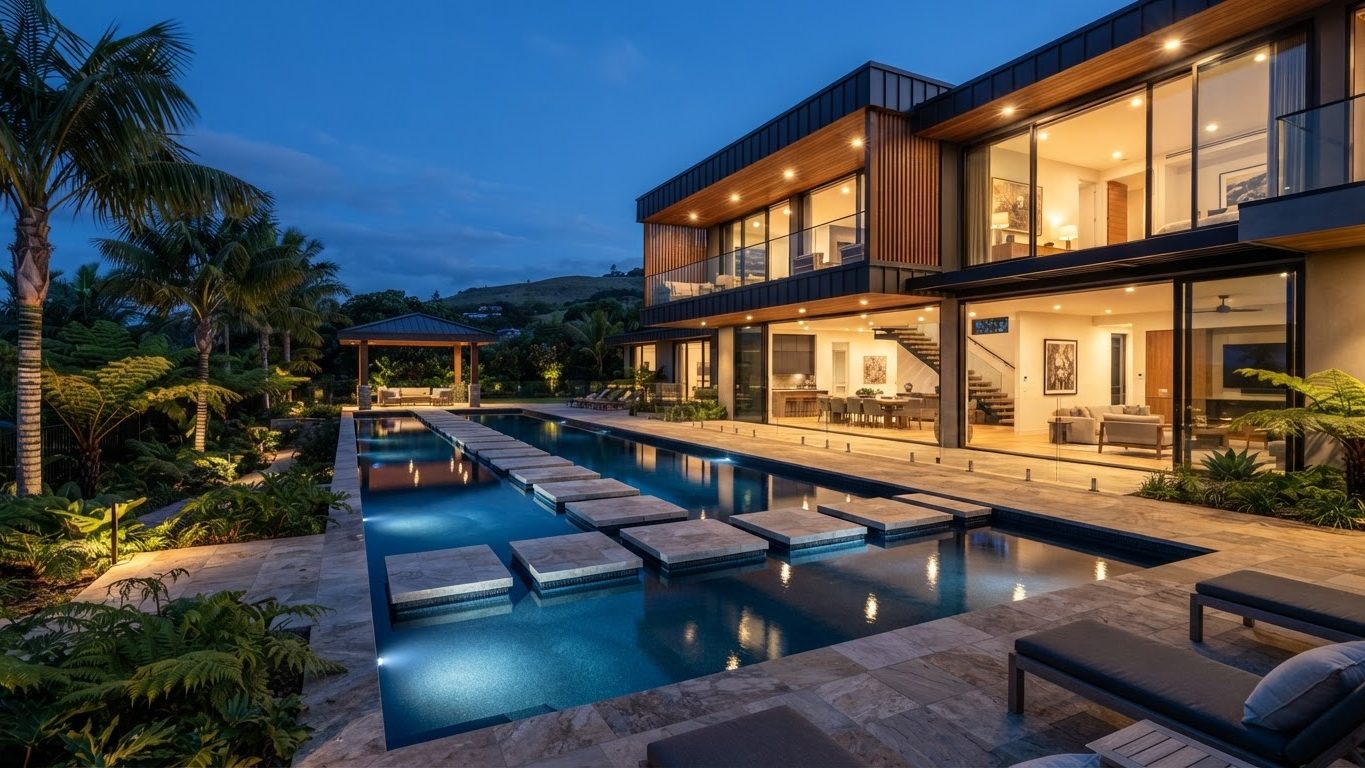 Modern Swimming Pool Concept 04 — large format concept visual