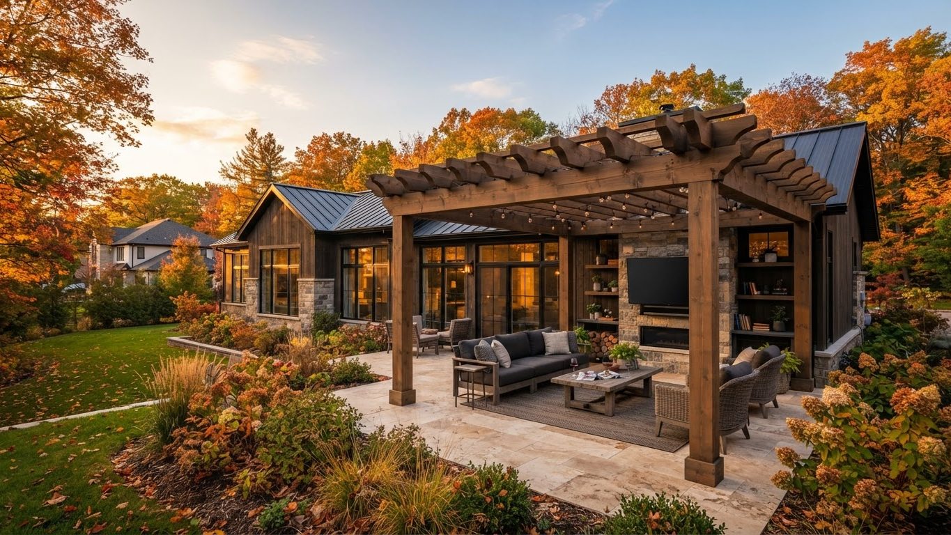 Pergola & Patio Concept 39 — large format concept visual
