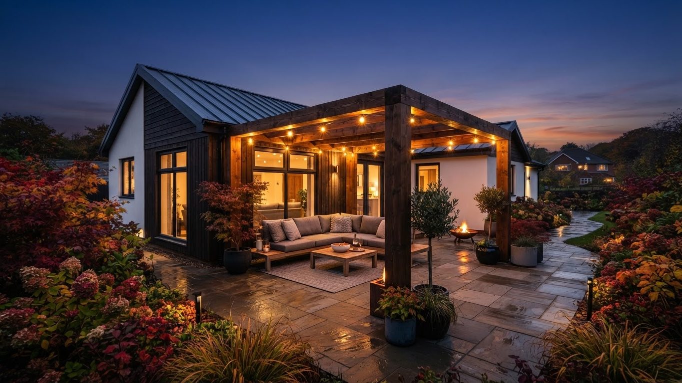 Pergola & Patio Concept 21 — large format concept visual