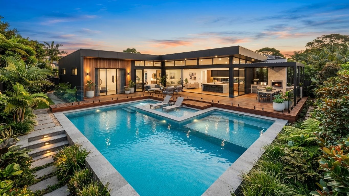 Modern Swimming Pool Concept 07 — large format concept visual