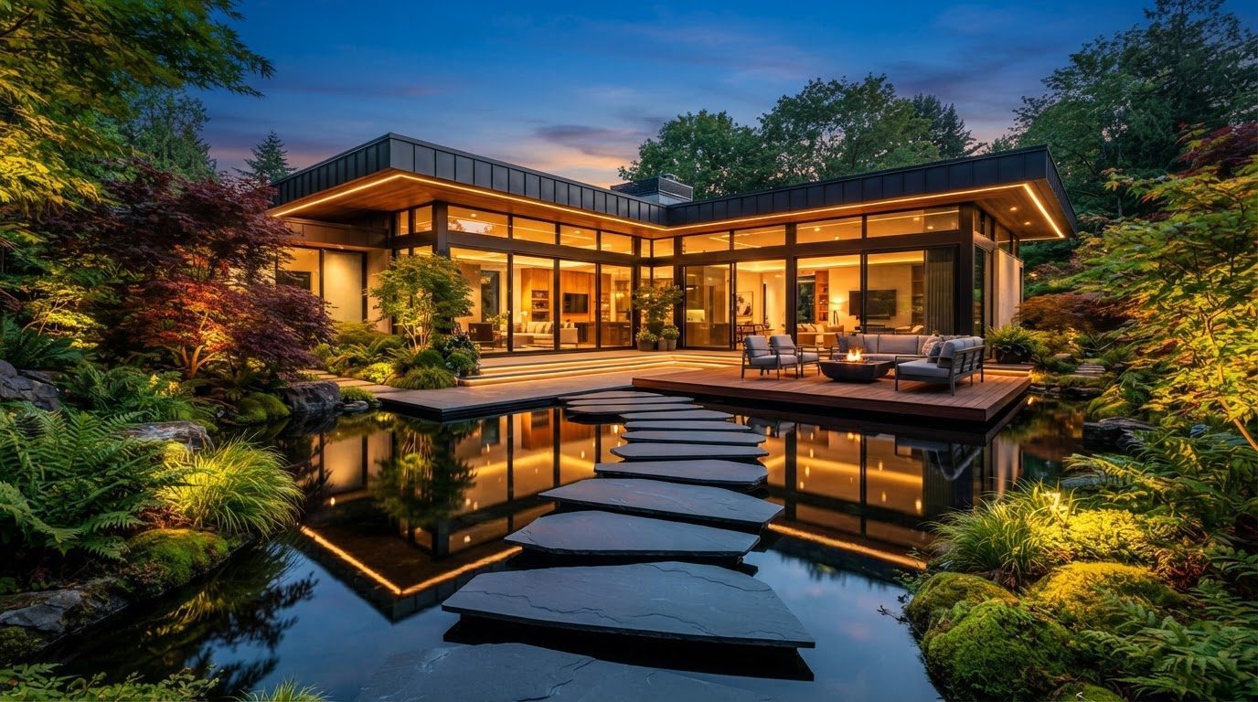 Futuristic Backyard Concept 06 — large format concept visual