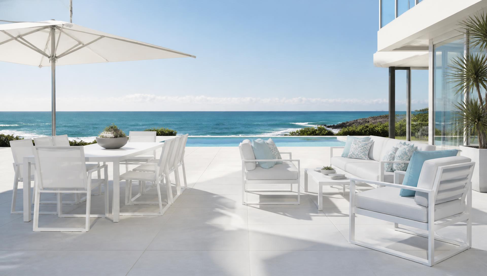 F3 Forward Outdoor Furniture design concept visualisation photo modern home and garden. Images and Photos created by www.house-and-garden-designs.com