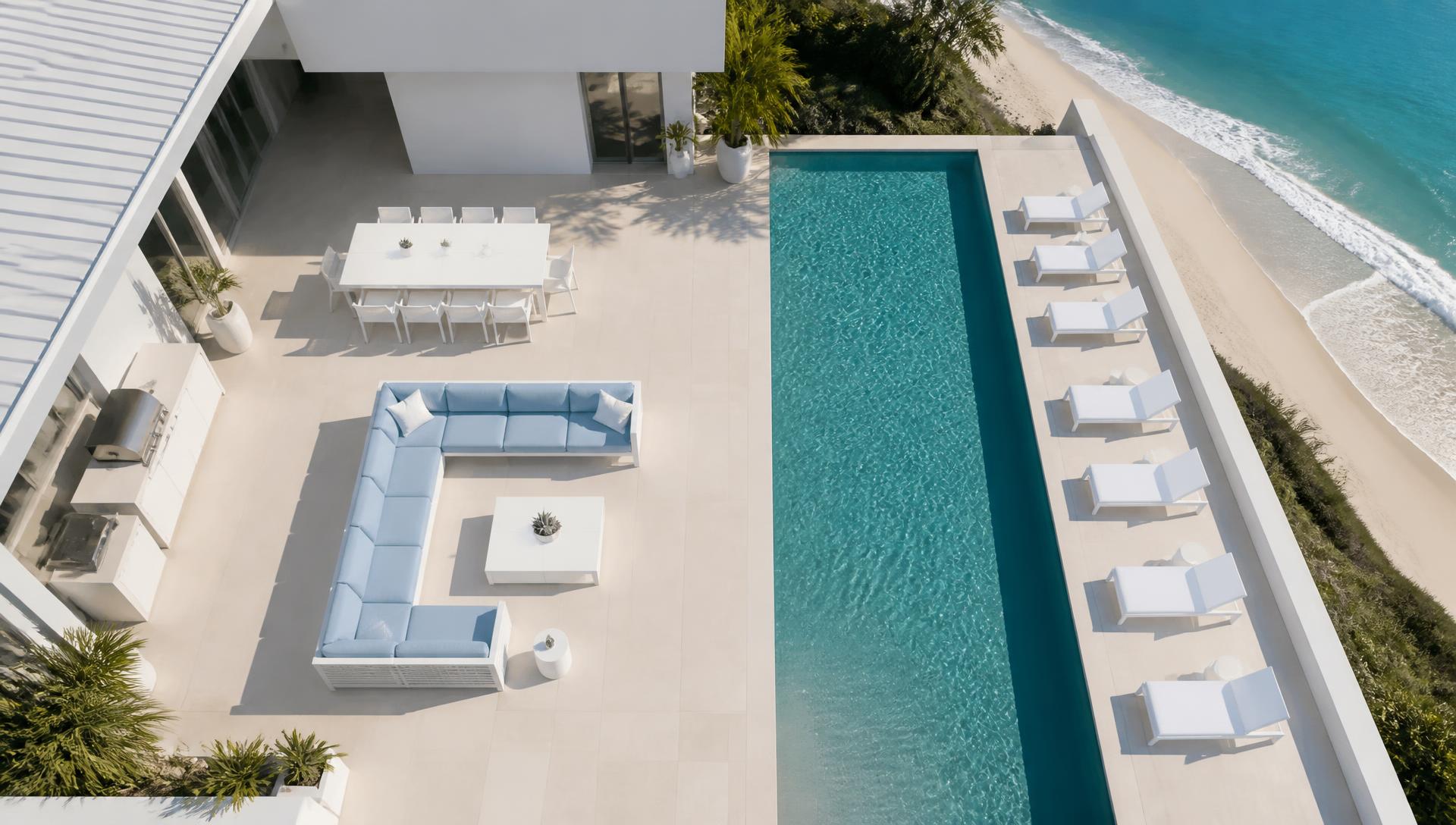 F3 Top Outdoor Furniture design concept visualisation photo modern home and garden. Images and Photos created by www.house-and-garden-designs.com
