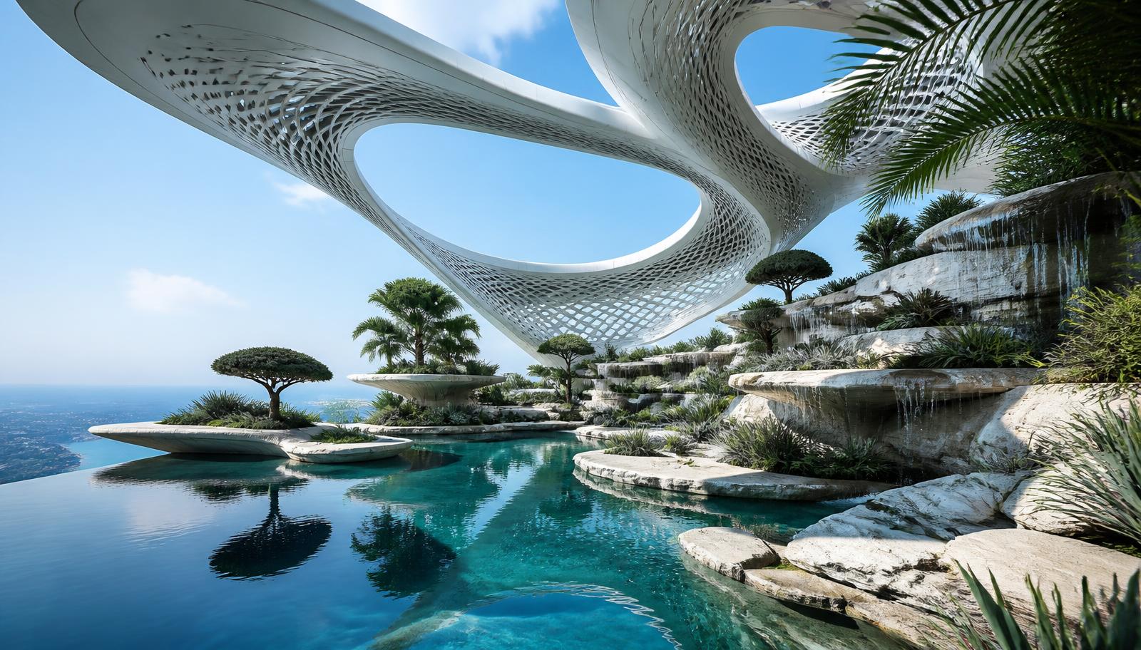 Fg 01 Future Garden Designs design concept visualisation photo modern home and. Images and Photos created by www.house-and-garden-designs.com