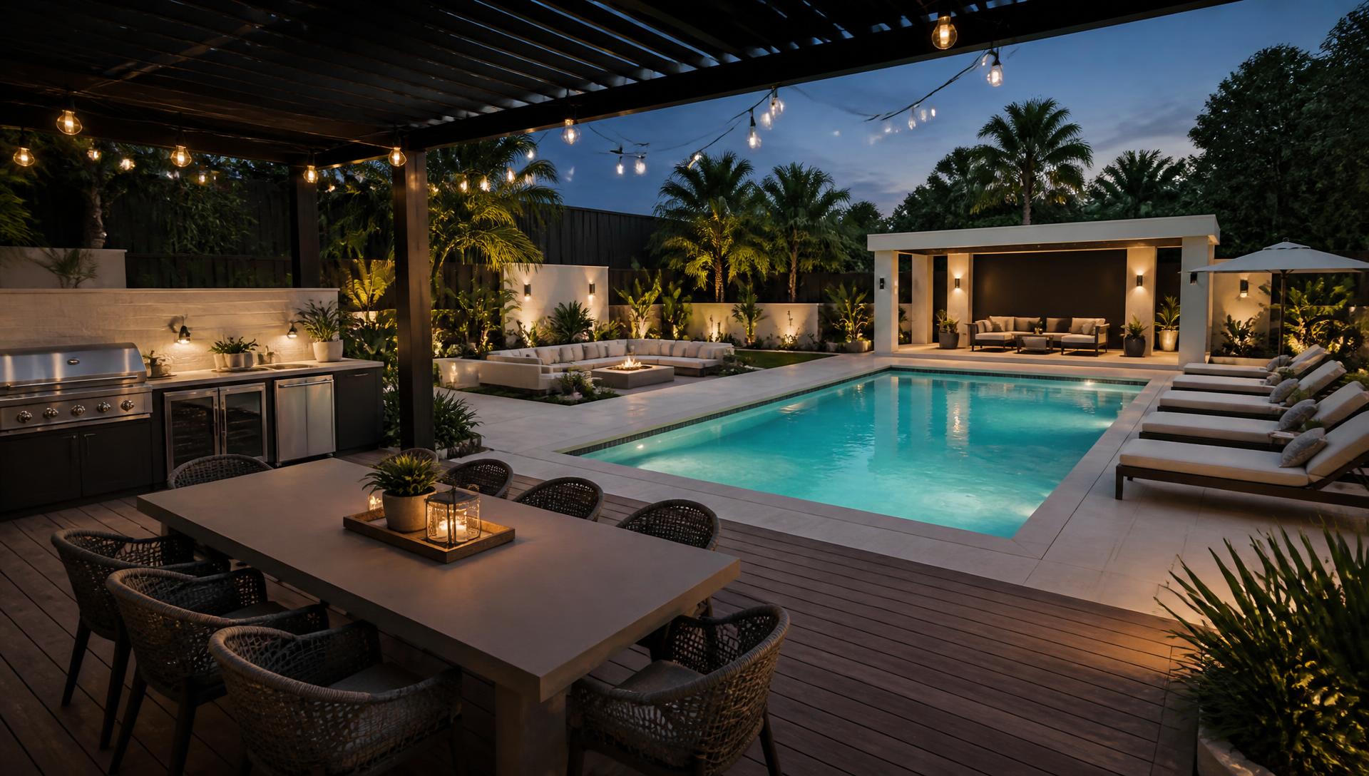 Finished Evening Home Designs design concept visualisation photo modern home and garden. Images and Photos created by www.house-and-garden-designs.com