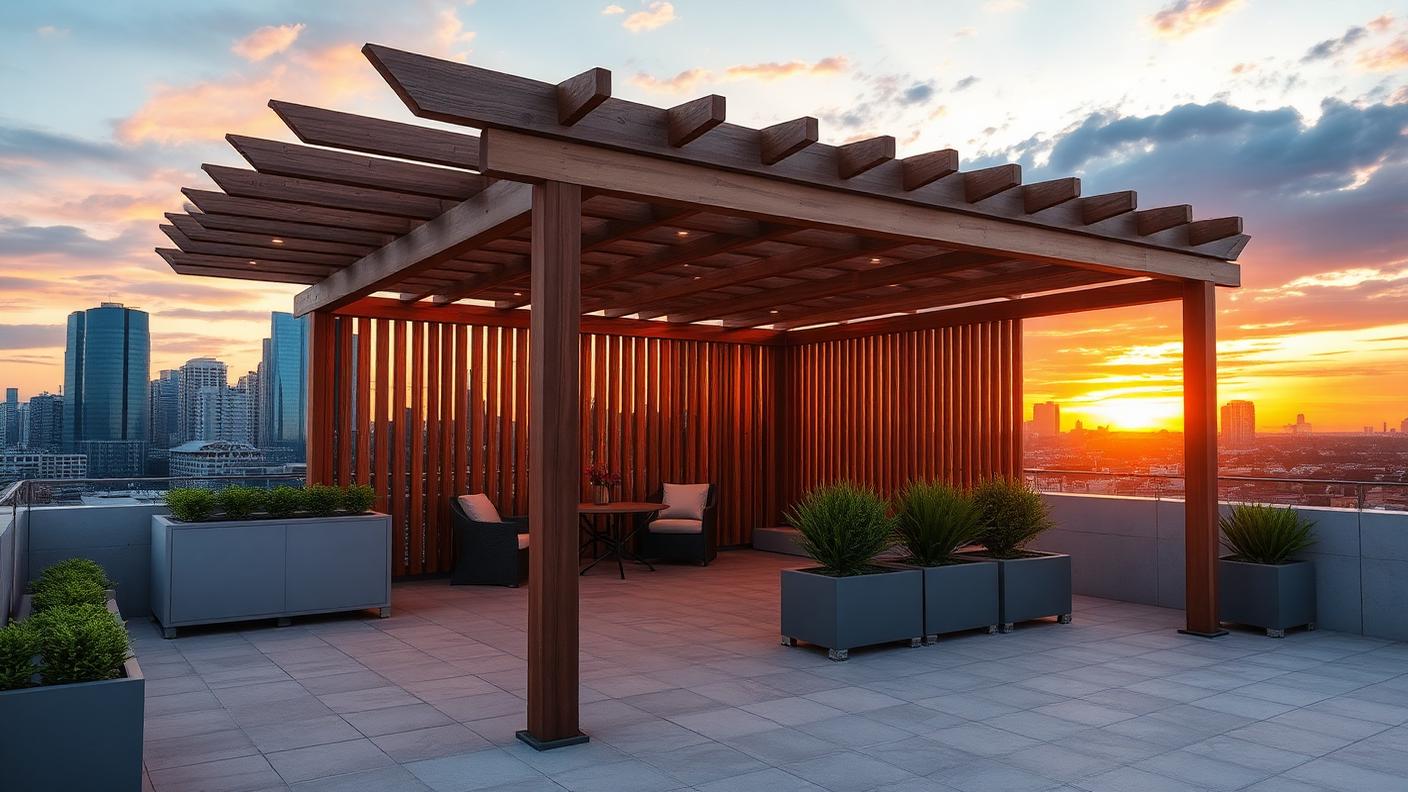 Gc 14 Pergola Designs design concept visualisation photo modern home and garden. Images and Photos created by www.house-and-garden-designs.com