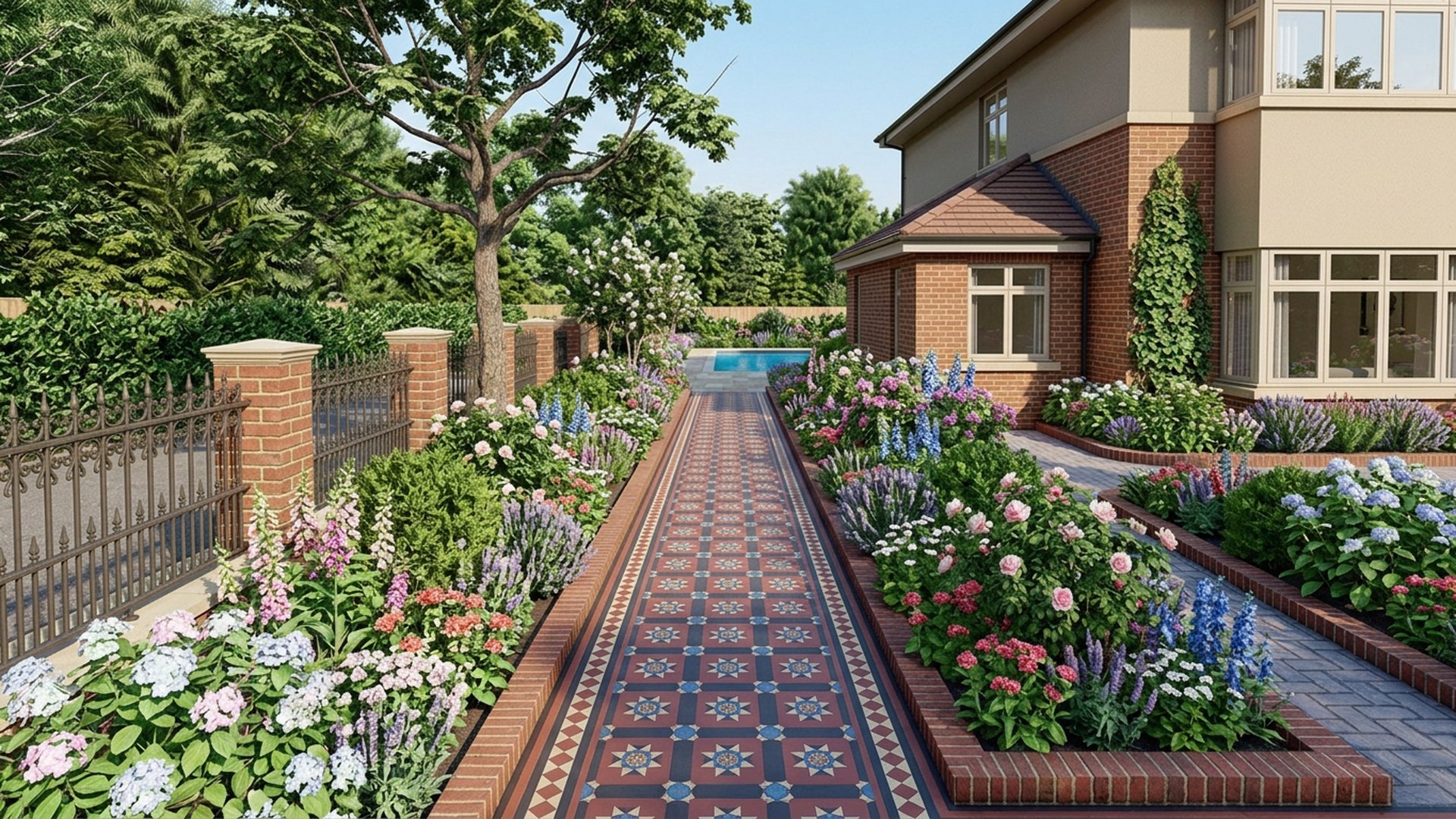 Heritage Home Designs design concept visualisation photo modern home and garden landscaping. Images and Photos created by www.house-and-garden-designs.com