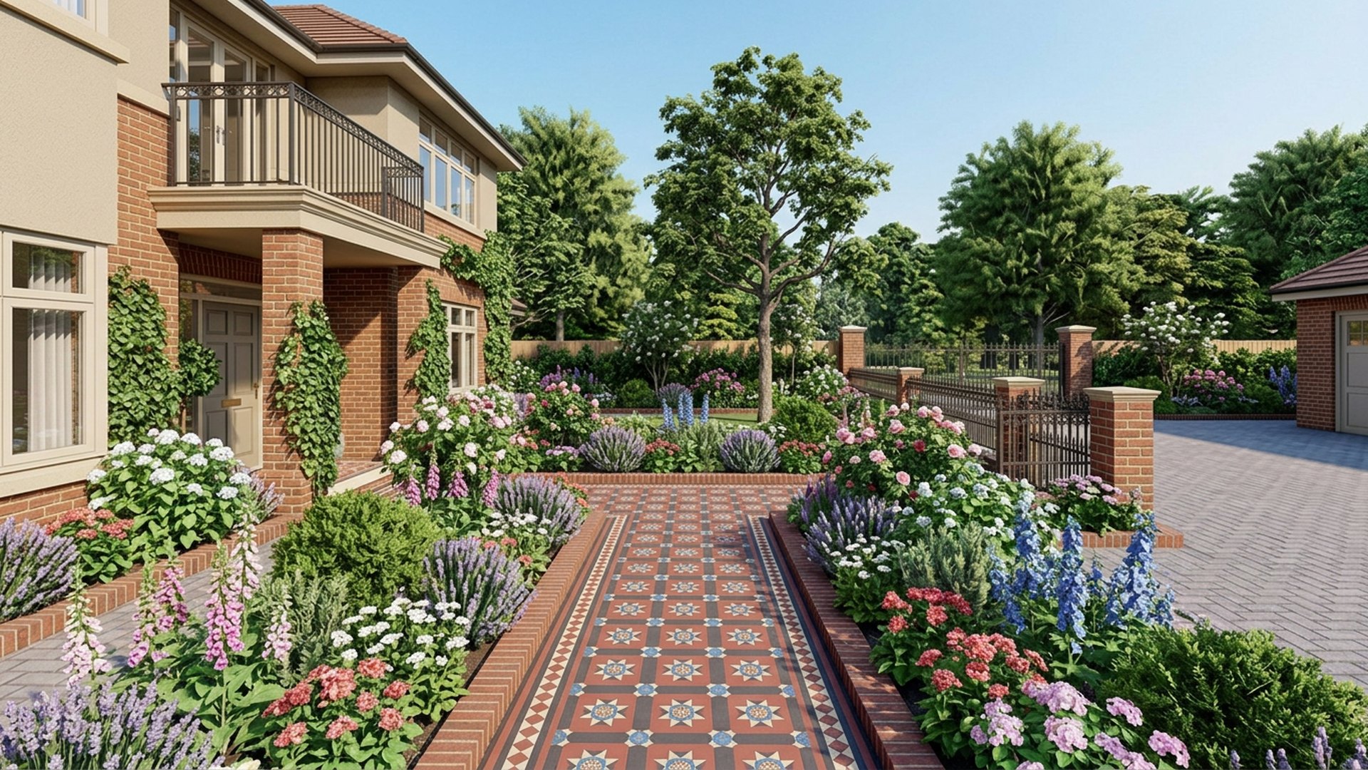 Heritage Home Designs design concept visualisation photo modern home and garden landscaping. Images and Photos created by www.house-and-garden-designs.com