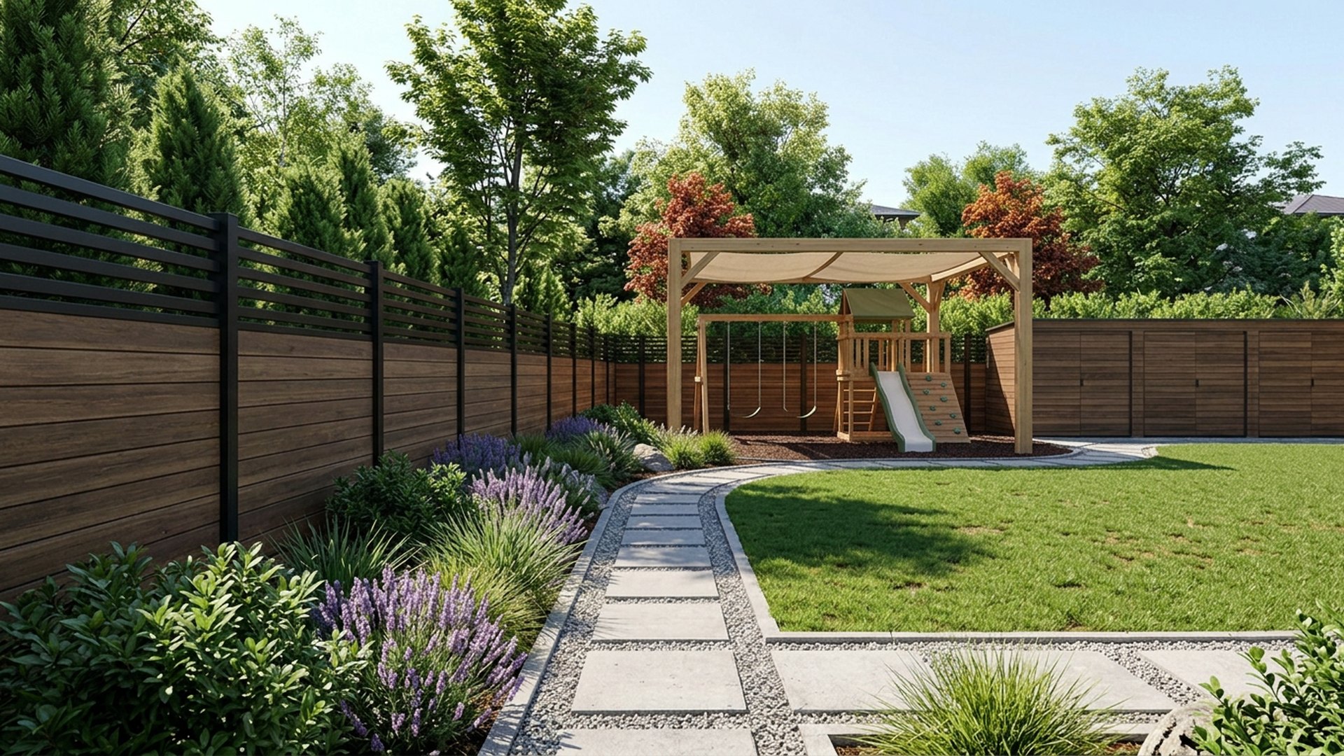 Kids Home Designs design concept visualisation photo modern home and garden landscaping. Images and Photos created by www.house-and-garden-designs.com