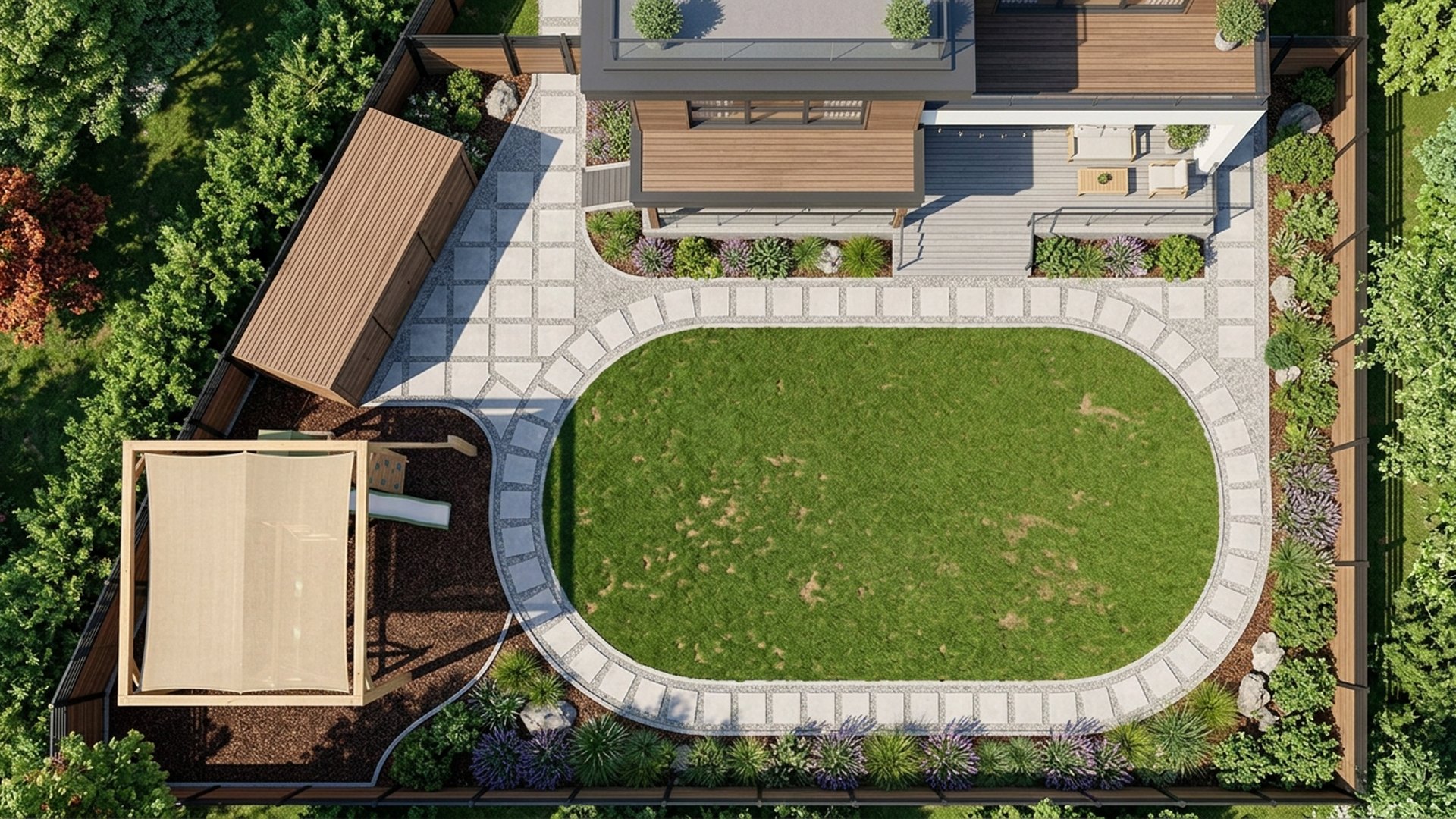 Kids Home Designs design concept visualisation photo modern home and garden landscaping. Images and Photos created by www.house-and-garden-designs.com