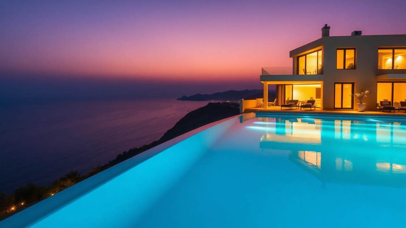 P1 Right Pool Designs design concept visualisation photo modern home and garden. Images and Photos created by www.house-and-garden-designs.com