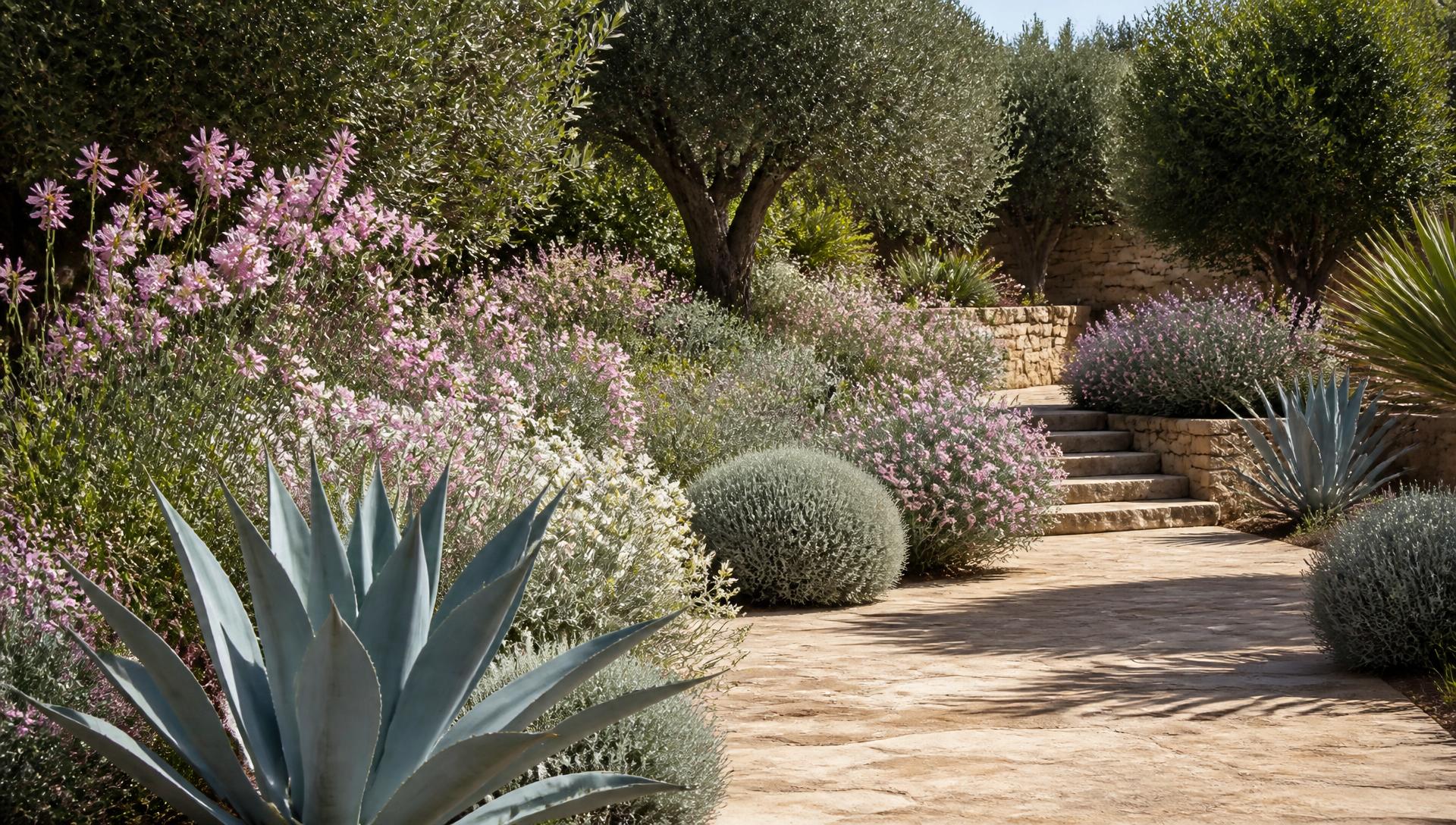 Palette Foliage Garden Designs design concept visualisation photo modern home and garden. Images and Photos created by www.house-and-garden-designs.com